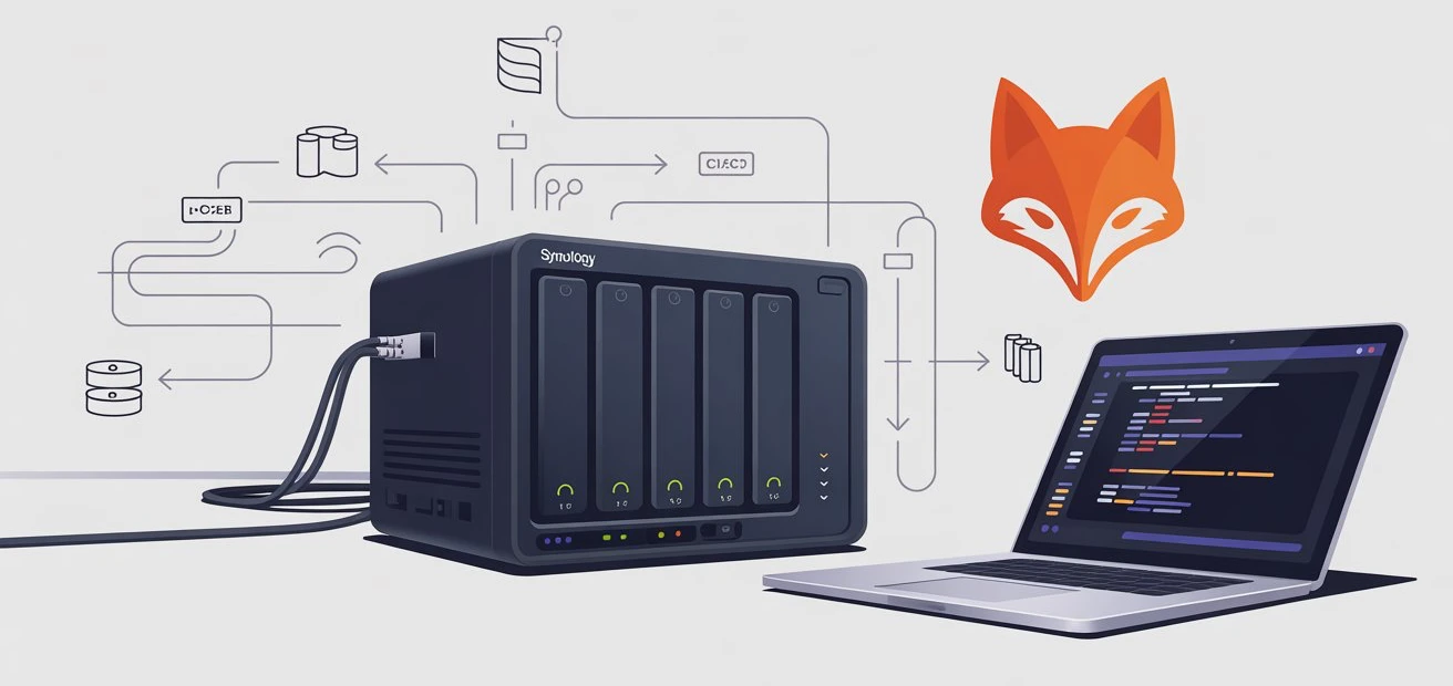 Featured image for Как запустить GitLab Runner на Synology NAS